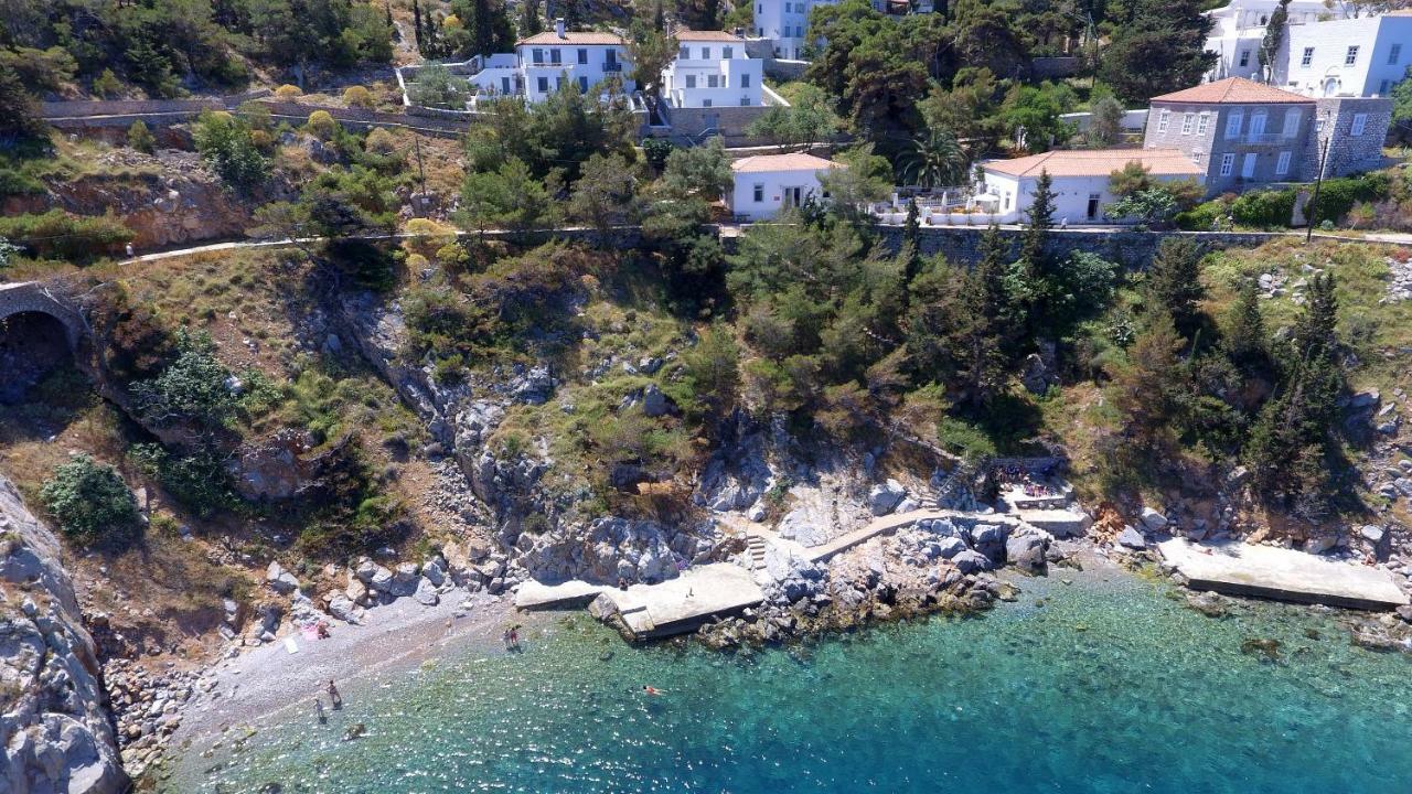 Douskos Beach House Apartman Ídra Kültér fotó