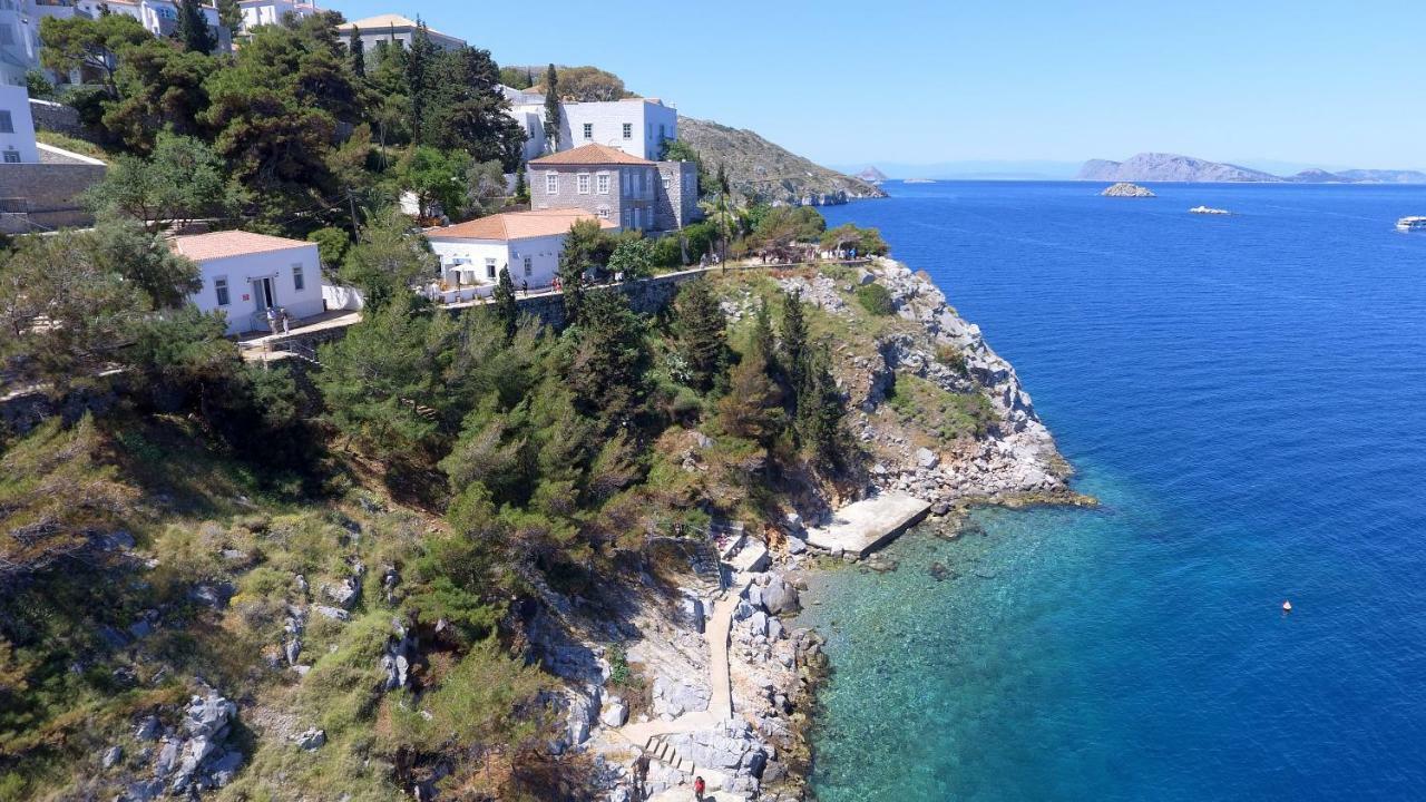 Douskos Beach House Apartman Ídra Kültér fotó