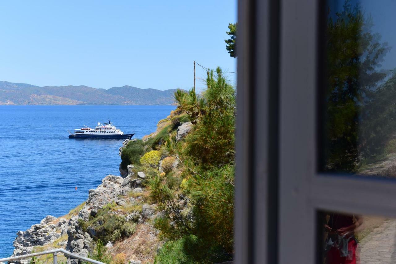 Douskos Beach House Apartman Ídra Kültér fotó